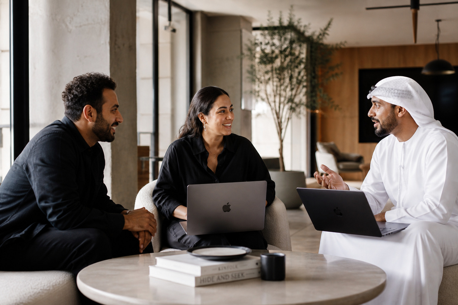 Jeelna founding team in conversation